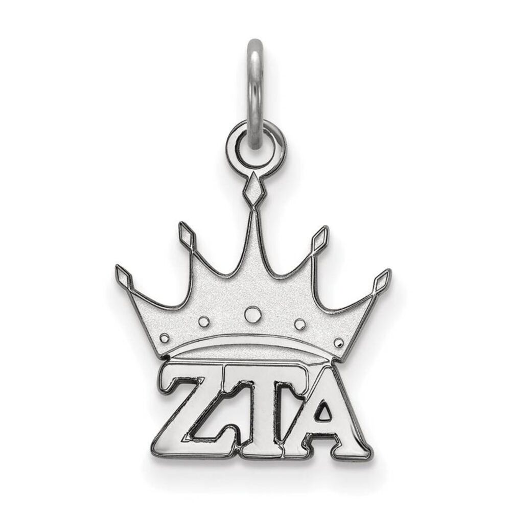 Sterling Silver Zeta Tau Alpha XS (Tiny) Charm or Pendant